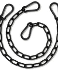 Two Pack Hanging Swing Chain With Four Carabiners 25In Heavy Duty Hammock Hardware Kit 660Lb Capacity For Hanging Chairs Punching Bags