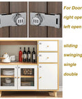Solid Build 3 Digit Keyless Combination Lock With Smooth Twist Knob And Heavy Duty Hasp Latch For Wood Cabinets Drawers Lockers Gun Safes keep your stuff locked tight on wooden doors and cabinets.