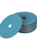 Zirconia Grain Grinding Disc For Metal, Vulcanized Fiber Backing, Resin Bonded, Stack Display