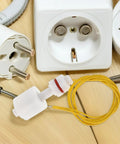 Plastic Float Switch Water Level Sensor 2 Pack Easy Install No Fuss Setup With Precise Liquid Level Control For Water Tanks Industrial And Food Processing Applications Overflow Prevention And Dry Burn Protection, white plastic float switch with yellow cable