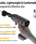 Portable Handheld Cleaning Tool With A 6-in-1 Nozzle For Cars, Patios, Fences, Windows And Garden Gear, lightweight design