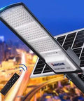 "Solar Street Light With 30000 Lumen Bright Flood Lamp Outdoor Waterproof Security Lighting With Motion Sensor Dusk To Dawn For Yard"