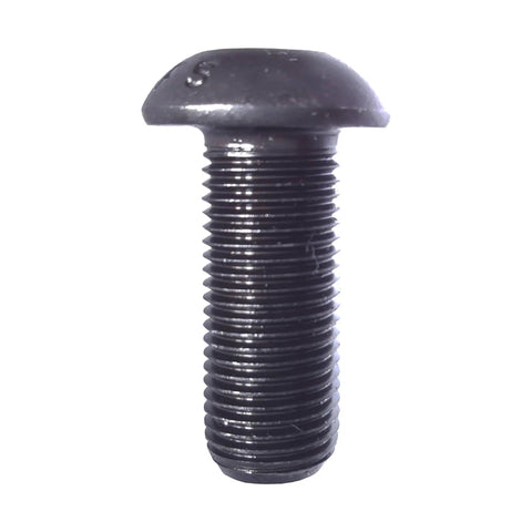 Rugged 8 32 By 1 4 Inch Button Head Socket Cap Screws With Allen Hex Drive Black Oxide Finish On Tough Alloy Steel fully threaded screw