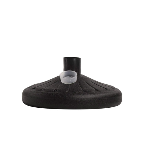 Base of Yellow Plastic Stanchions 2.5 Inch Diameter 40 Inch Height 6 Pack Crowd Control Barriers with fillable section for stability