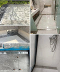 Heavy Duty Stainless Steel Trench Drain Kit 304 Outdoor Drainage System For Courtyard Path Driveway And Sidewalk With Hidden Grate Design
