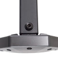 DLx-SF Marine Jack bottom view, swivel base; gray metal, 2,000 lb capacity, Amazon brand