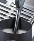 Stainless Steel Coffee Machine Nozzle Head With Four Hole Tip For Frothing Milk on steam wand in metal pitcher