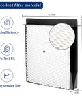 Top Notch Replacement Wick Filter For AirCare Humidifiers B23 DP3 B40 B40-C 3D6-100 5D6-700 7D6-100 B23-710 filter dimensions