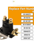 12V Power Trim Solenoid Switch For Mariner Outboard Motors 35 275 HP Boss Grade Replacement 89-96158T 89-94318 89-846070