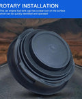 Durable Leak Proof Engine Oil Cap For VW And Audi Models, Tight Fit One Piece Filler Port Cover, 2.36 Inch By 1.57 Inch