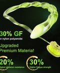 Close-up of Weed Wacker String Replacement Kit For Ryobi Trimmers 0.080 Inch showing nylon polyamide material and spool
