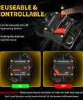 Tough As Nails Rugged Heavy Duty 100 Amp Circuit Breaker DC 12V To 48V with manual reset button for marine or automotive use.