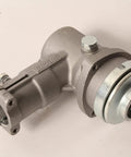 Gear Case Assembly For Edger Straight Shaft Redefiner Plus Easy Install Heavy Duty OEM Replacement Part P021049410 Compatible With PAS230 And PAS280 Series silver metal gear case