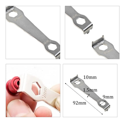 Installation tool for Blue Chainring Bolts Kit 5 Pack Pro Grade Premium 7075 Aluminum Alloy CNC Machined Crankset Screws For Road Bikes