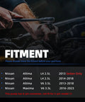 Mechanic using wrench with fitment details for Nissan Fuel Pump Replacement Assembly For Altima 2.5L I4 2013 2018