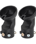 45 Degree Sloped Ceiling Fan Adapter Kit With Universal Mounting Bracket For Vaulted Ceilings Easy Install No Fuss Fit Handles 1 Inch Down Rods And 1.7 Inch Inner Brackets Black Pack Of 2