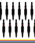 Twelve 150 Grain 5 16 Inch Screw In Archery Arrow Tips With 8 32 Thread CNC Precision Field Points for bows