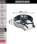 Glass Rinser for Kitchen Sinks That Delivers Quick Rinses With Powerful Water Jets For No Sweat Cleanup dimensions and installation guide