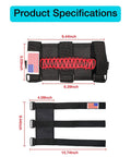Product specifications for Four Pack Jeep Grab Handles For Roll Bar Paracord Set Off Road Ready Interior Upgrades
