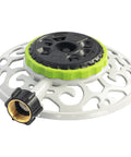 Adjustable Turret Metal Sprinkler With 8 Modes For Lawn And Yard Watering No Nonsense Rust Resistant Aluminum Alloy Base