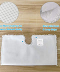 Six Pack Washable Microfiber Steam Mop Pads For Shark Steam Mops Replacement Pads, Standard Size 12.5 X 7 Inches detail view