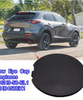 Mazda CX 30 Rear Bumper Tow Hook Eye Cap Cover Black Textured Finish Slick Look Replacement for 2020 2021 2022 2023 Models