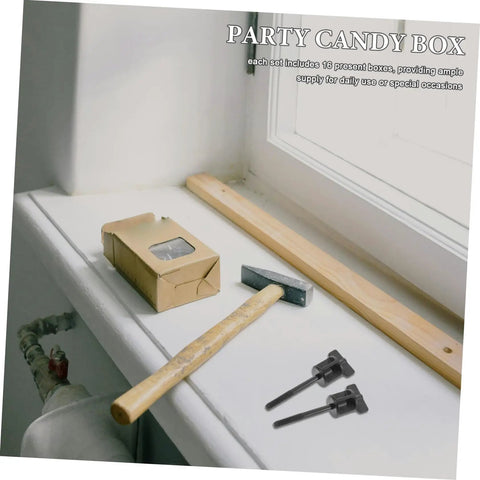 Toolkit with hammer, wooden rod, and fasteners on window sill for spare tire mounting hardware bolt clamp adapter Honda Civic HRV