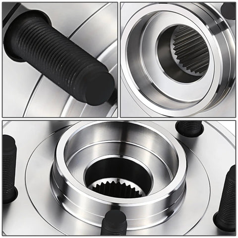 Front Wheel Bearing Hub Assembly For Jeep Wrangler 2011 2017 And 2018 Wrangler JK With 5 Lug Hub Beefed Up Steel Construction, OEM Style