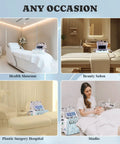 7 In 1 Facial Care Machine With Mask Oxygen Hydrogen Spa Tool in beauty salon, studio, hospital, health museum setting.