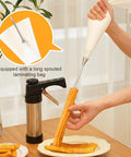 Stainless Steel Churro Press And Maker For Easy Spanish Treats Home Kitchen Dessert Tool DIY Churros Device in use