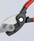 Cable Shears For Copper And Aluminum Wires, One Hand Operation, Clean Smooth Cut Without Crushing Or Deformation