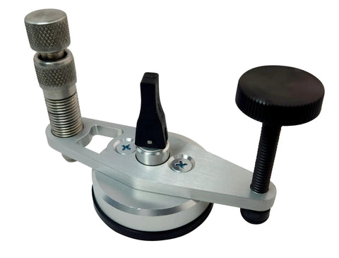 Windshield Repair Kit For DIY And Pros All In One Auto Glass Chip Repair Tools Stone Chip Fix Training Video And Manual Download Professional Grade Glass Repair System For Startups And Small Shops metal repair tool with screws and knobs.
