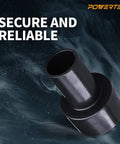 Vacuum Hose Reducer Adapter From Two And Half Inch OD To One And Half Inch ID For Dry And Wet Vacuums Fits Large Hose Accessories And Ports