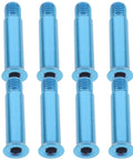 Blue Alloy Inline Skating Screws 8 Piece Set Skates Screw Repair Kit Durable Metal Hardware For Roller Inline Hockey Gear Wear Resistant Replacement Parts For Gliding Precision Engineered Skate Tools Staying Solid Through Hardcore Sessions, 8 blue alloy screws