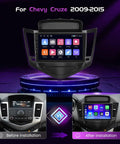 Android 15 Car Stereo With 4 Plus 64GB For Chevy Cruze 2009 To 2015 Wireless CarPlay Android Auto installation comparison