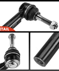Direct Fit Front Outer Tie Rod End Replacement For Chrysler 200 2011 2014 Sebring 2007 2010 Avenger 2008 2014 Caliber 2007 2012 Journey 2009 2018 Jeep Compass 2007 2017 Patriot 2007 2017 Left And Right Front Suspension Tie Rod End Heavy Duty close-up
