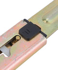 Close-up of metal component from Scope Hinge Headrest Height Adjuster For Sofas And Beds 5 Gear Lifting Hinge With Easy Install