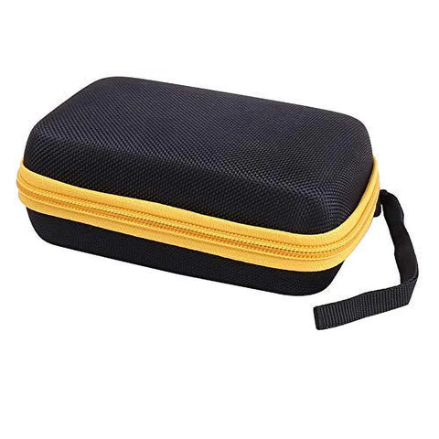 Beefed Up Case For Fluke 101 106 107 Handheld Digital Multimeter Built To Last with yellow zipper and handle, EVA material