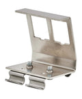 2 Port Metal DIN Rail Mounting Module For Snap In Keystone Jacks Attaches To Standard 35 mm DIN Rail No Tools Needed