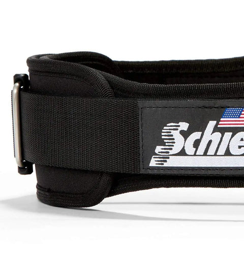 Premium Adjustable Velcro Weightlifting Belt Built Tough For Heavy Deadlifts And Squats Delivers Solid Lumbar Support For Serious Gym Grinders Crushing Their Daily Grind X Large Black close-up view of buckle and strap.