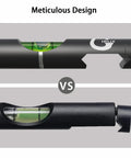 Comparison of two scope leveling kits, showing meticulous design features of our durable 6061 aluminum kit for Picatinny rails.
