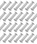 Heavy Duty Cold Rolled Steel Furniture Binding Screws Silver M6 Hardware Kit, showing multiple silver screws for cabinets assembly.