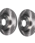 Front Brake Kit For Ford Focus 2008 2009 2010 2011 With Ceramic Brake Pads Premium Disc Rotors Front Wheel Hub Bearing Assembly Hardware