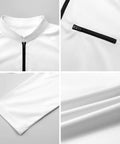 Mens Dragon Sun Protection Long Sleeve Shirt With Quarter Zip Chin Guard Breathable 140g Mesh Fabric details and design