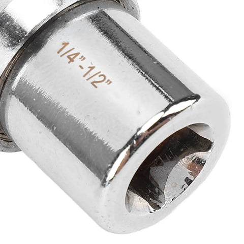 Solid Two Piece Tap Socket Set With 3/8 Drive Socket A Extractors, Heavy Duty alloy steel socket head for 1/4"-1/2" sizes.