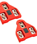 Replacement Bike Cleats For Cycling Shoes Compatible With Look Delta And Peloton, 9 Degree Float, shown with Allen key bolts