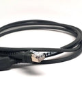 Shielded USB cable from Handsfree 2D Barcode Scanner Kit With Shielded USB Cable For Retail And Inventory Reads 1D And 2D Barcodes