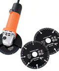 3 Pack 4.5 Inch Diamond Cutting Wheel For Angle Grinder Dry And Wet Use Heavy Duty Indestructible Disc next to angle grinder