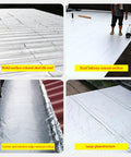Heavy Duty Self Adhesive Ice And Water Shield Roof Underlayment Halts Leaks Quick Handles Rough Weather Swings Built Tough For Sheds Windows And Driveways Ready To Go applied on metal surface steel tile roof.