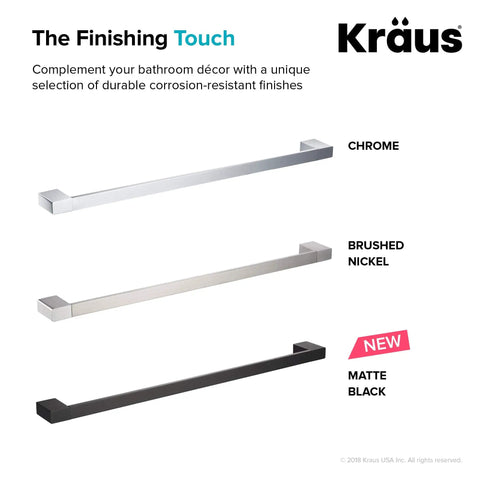 Heavy-Duty Solid Brass 24 Inch Bathroom Towel Bar In Brushed Nickel Finish Rust-Resistant And Long-Lasting Easy-Install Bath Hardware With Ample Space For Towels And A Lifetime Limited Warranty